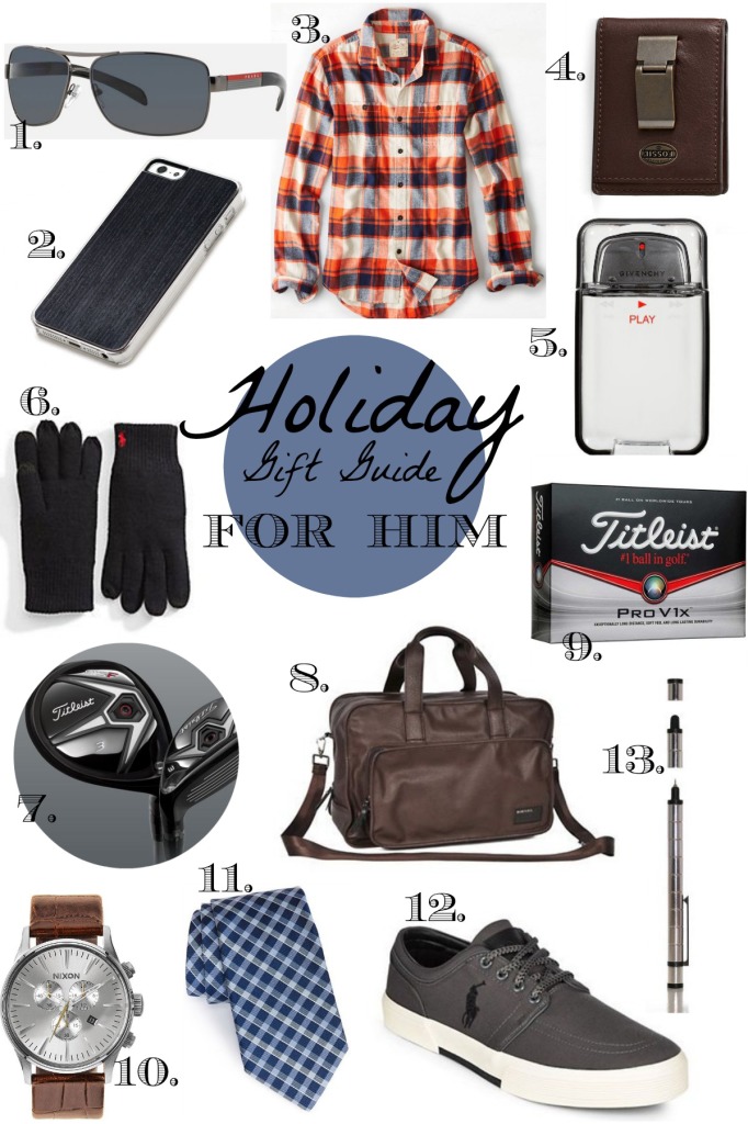 Holiday Gift Guide For Him